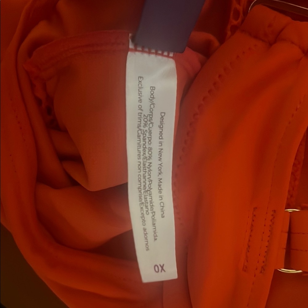 Adore Me Coralin Orange Swimsuit - Picture 5 of 16